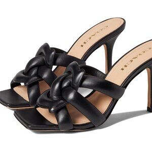 COACH Kellie Leather Sandal NWT